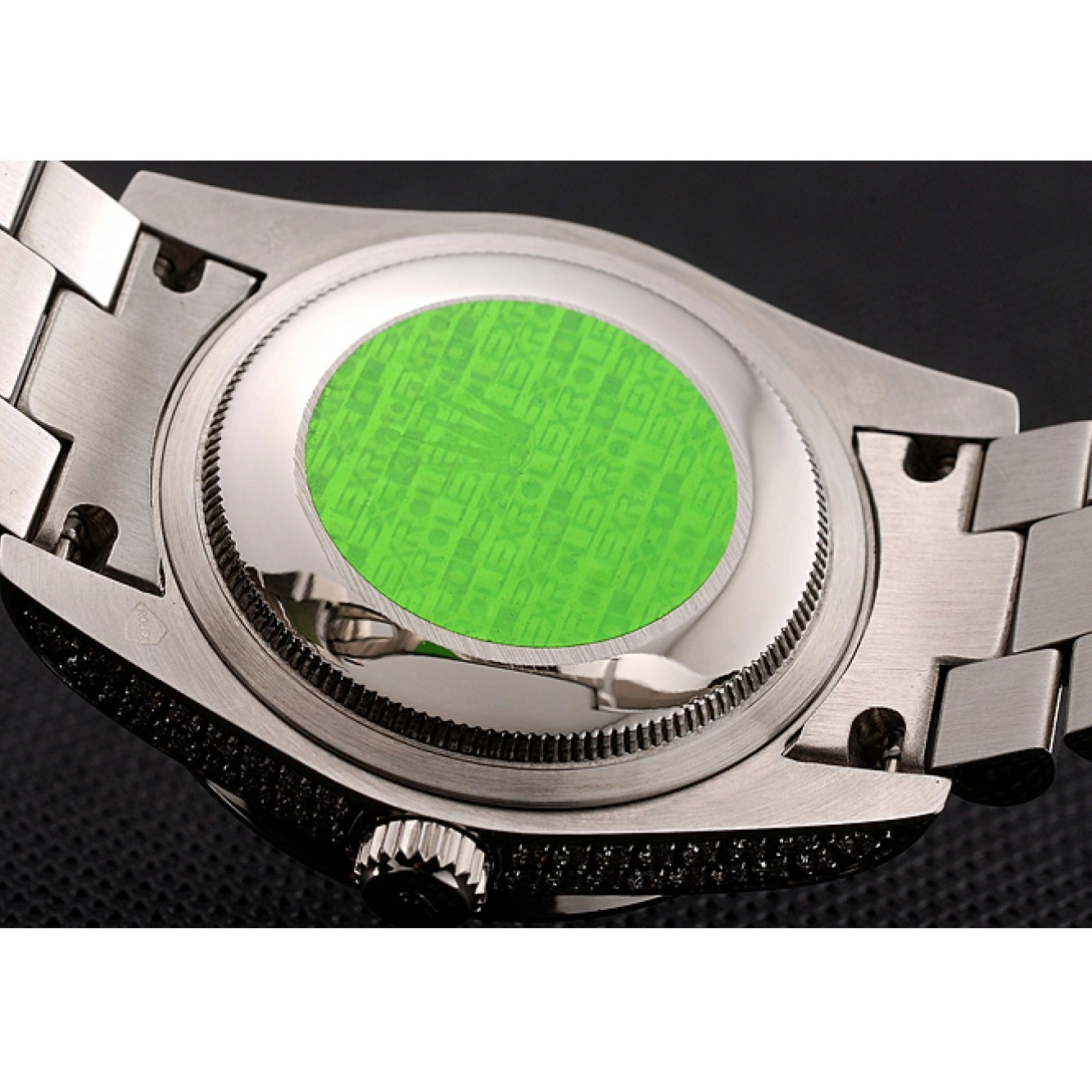 Rolex aaa copy Dial Diamond Pave Diamond Case 1453950 Day-Date Swiss Diamond Bracelet Rolex 0619